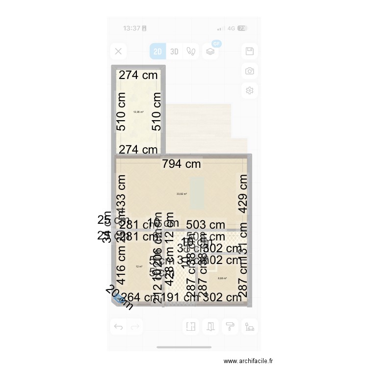 Clamart. Plan de 0 pièce et 0 m2