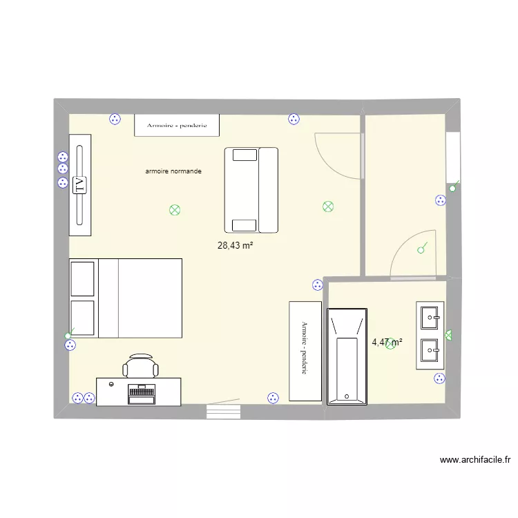 adrien. Plan de 