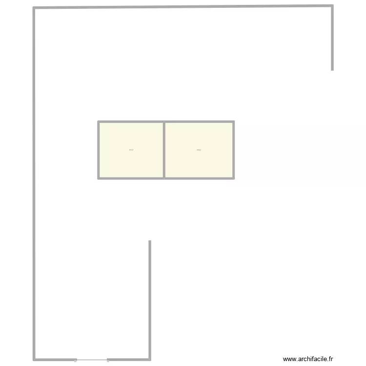 PROJET 1. Plan de 2 et 211 m² PROJET 1. Plan de 2 et 211 m²