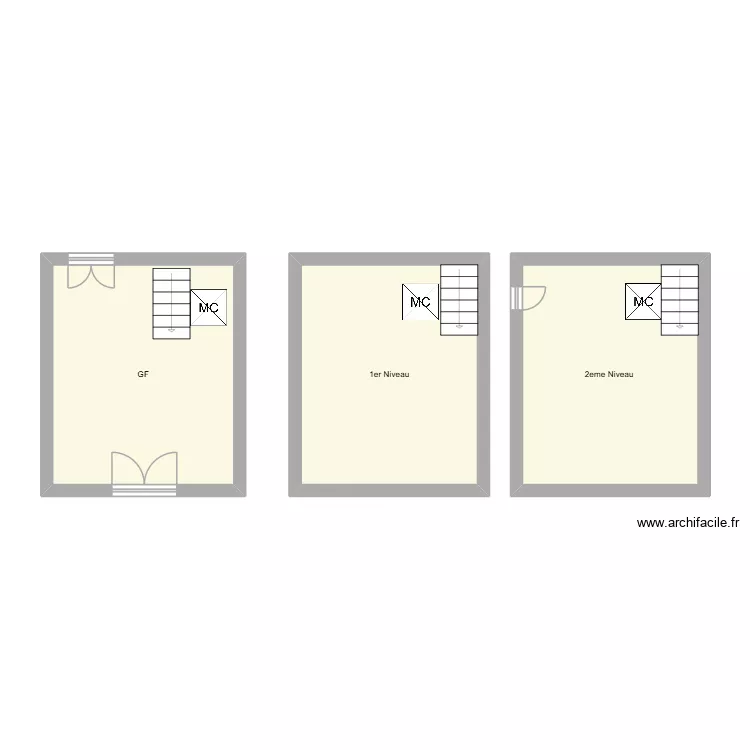 5 a sec imm66. Plan de 3  et 55 m²