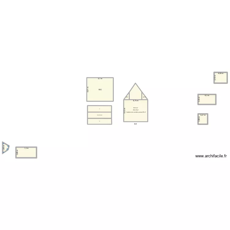 IIII. Plan de 12 pièces et 318 m² IIII. Plan de 12 pièces et 318 m²