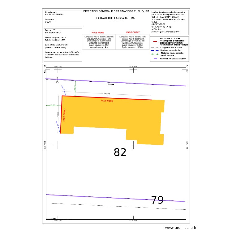 DP02 ROBERT THIERRY. Plan de 0 pièce et 0 m2