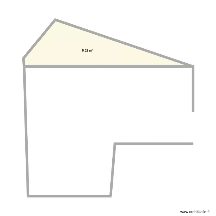 CDL. Plan de 1 et 10 m² CDL. Plan de 1 et 10 m²