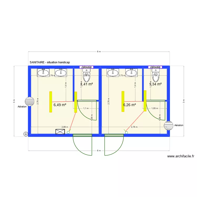 CCAS DE KOUMAC. Plan de 