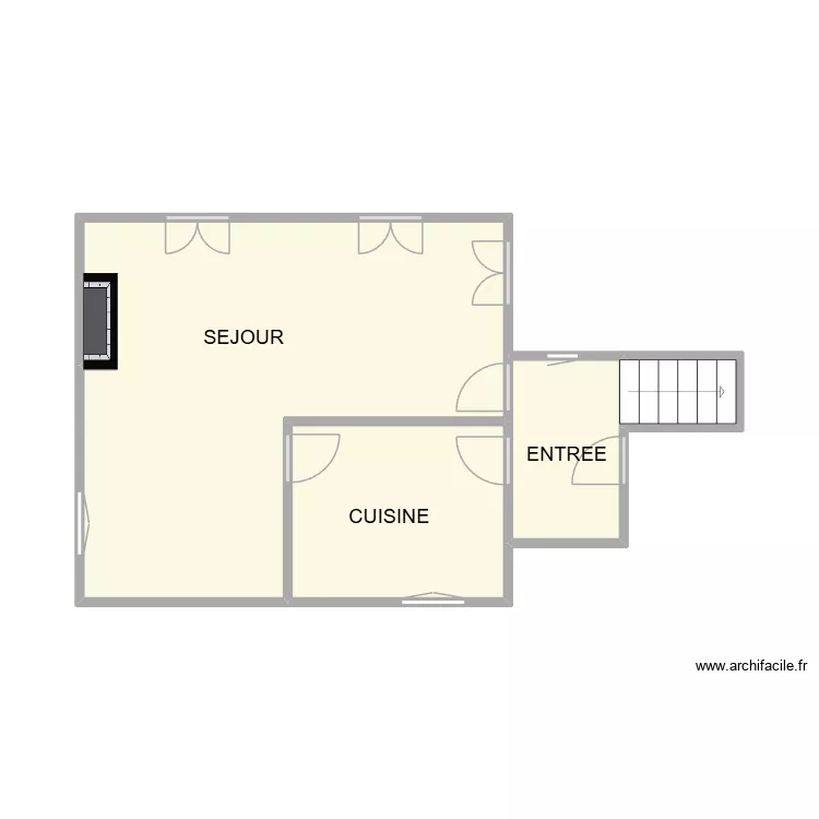 PLAN RDC VALABRIX. Plan de 