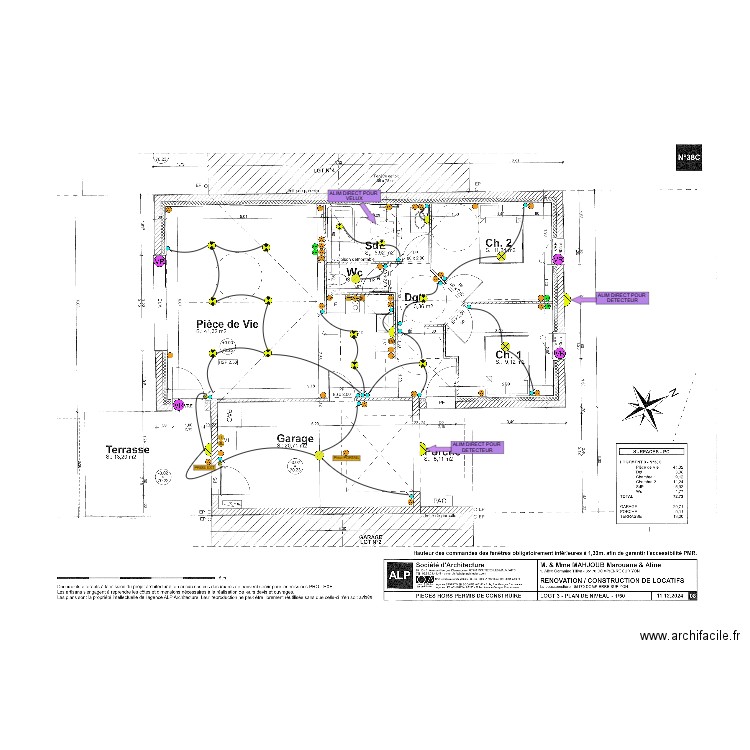MAHJOUB 38C ELEC. Plan de 0 pièce et 0 m2