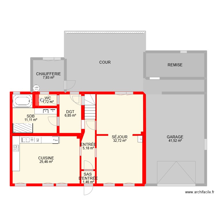 BI27942 -. Plan de 26 pièces et 368 m2