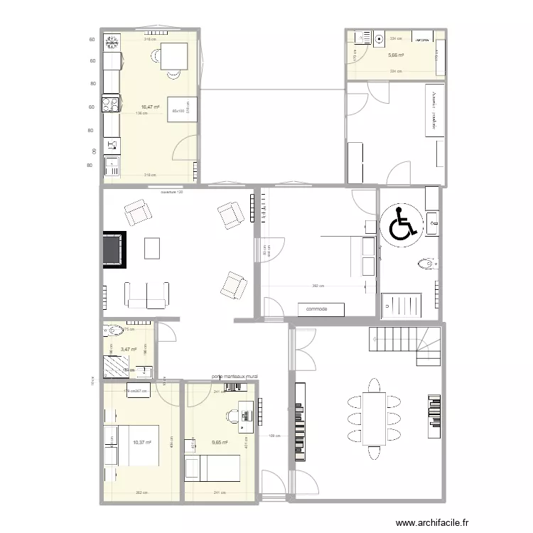 Plan projet du 8 janvier 2024. Plan de 