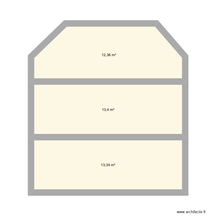 Plan de découpage des lots. Plan de 0 pièce et 0 m2
