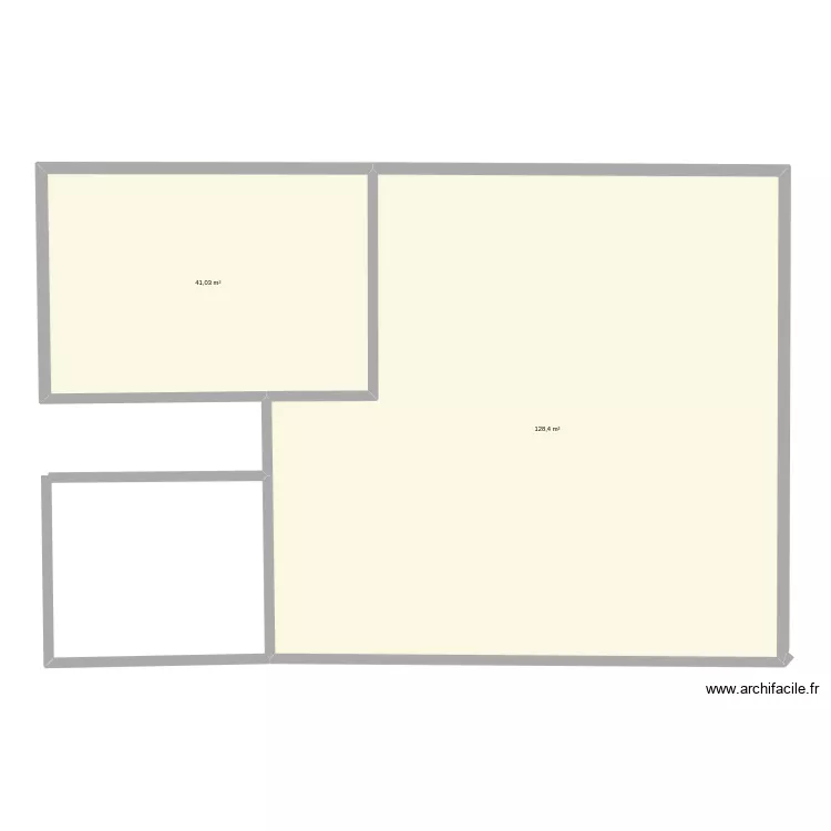 Maison Avril 2026 RDC V. Plan de 2  et 169 m²