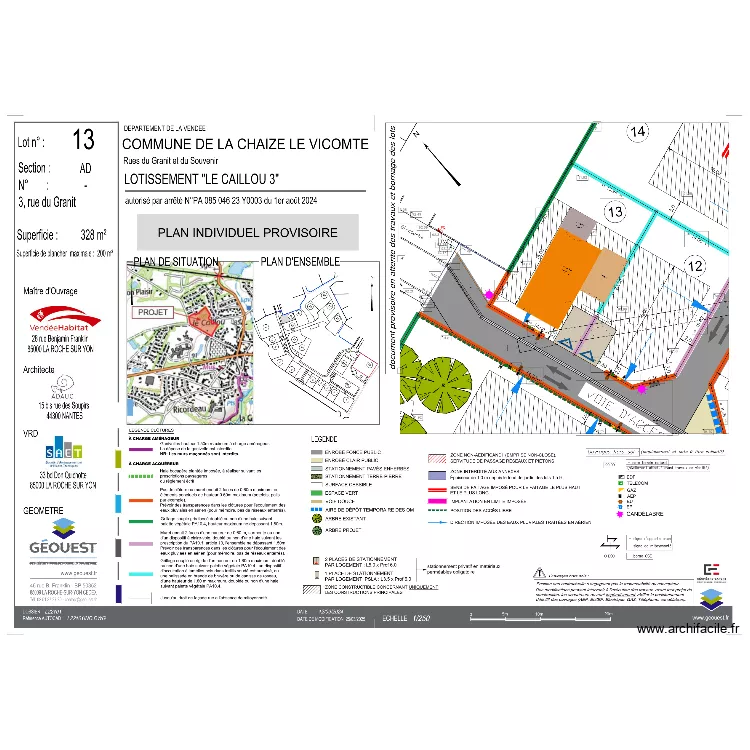 LCLV-Lot 13. Plan de LCLV-Lot 13. Plan de