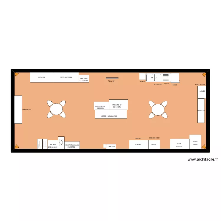 MARHABA 2026. Plan de 1  et 90 m²
