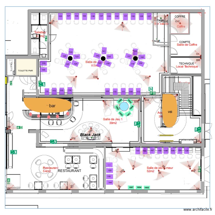 INFINITI GRASSE SOCLES... Plan de 1 pièce et 13 m2