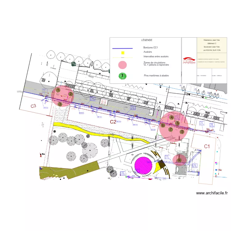 Jean Yole plan projet VRD 2. Plan de Jean Yole plan projet VRD 2. Plan de