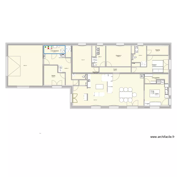 ROCHOIR IMPLANTATION. Plan de 