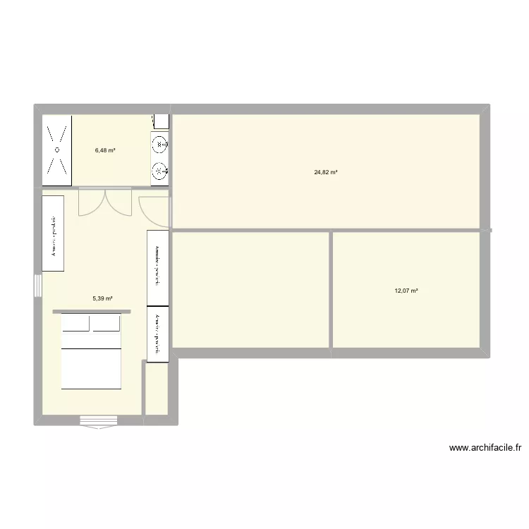 Maison noves. Plan de 