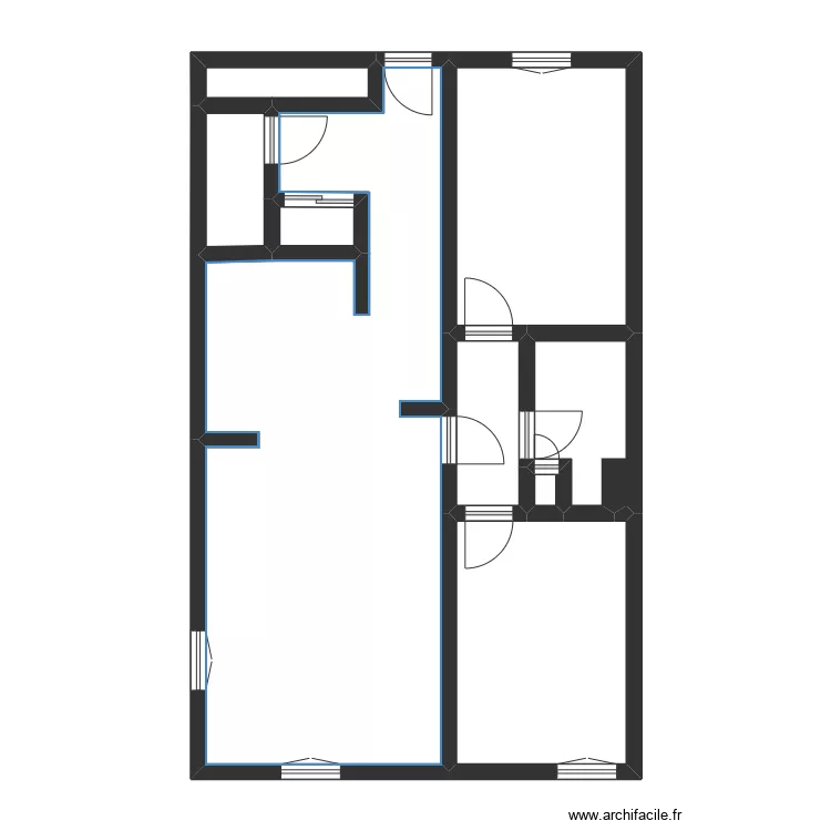 Mairie void app 103. Plan de 9 et 74 m² Mairie void app 103. Plan de 9 et 74 m²