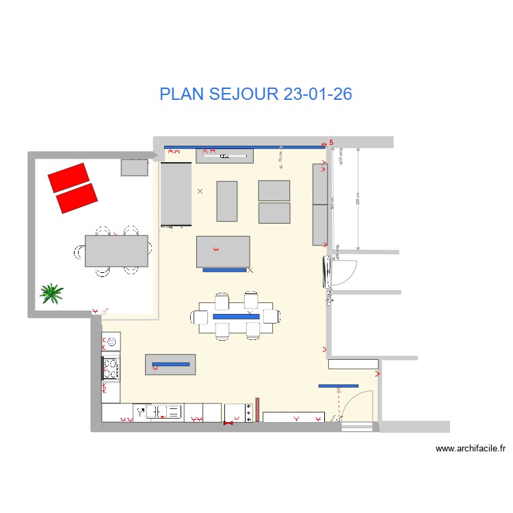 PLAN -  SEJOUR 23-01-26 - 1-50. Plan de 0 pièce et 0 m2