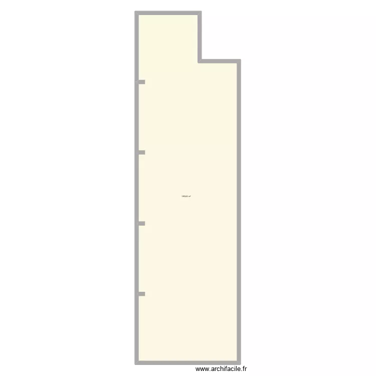 Implant CM. Plan de 1  et 191 m²