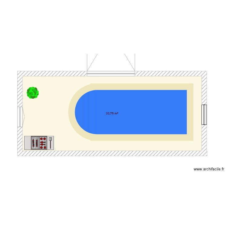 arc. Plan de 0 pièce et 0 m2