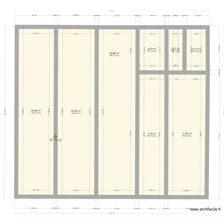 Koh Samui Comble. Plan de 8 Pièces et 109 m² Koh Samui Comble. Plan de 8 Pièces et 109 m²