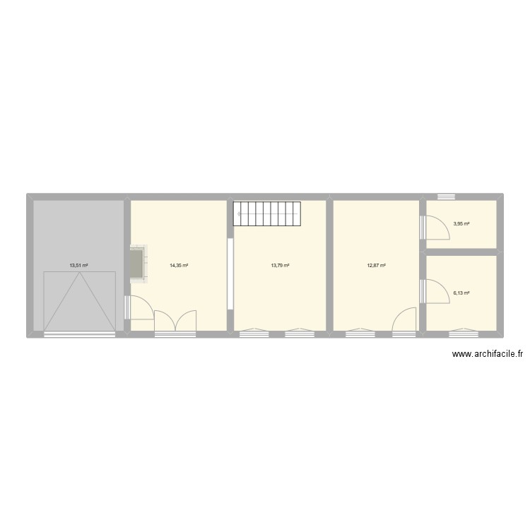 GALDEANO SILVA - INCARVILLE. Plan de 16 pièces et 155 m2