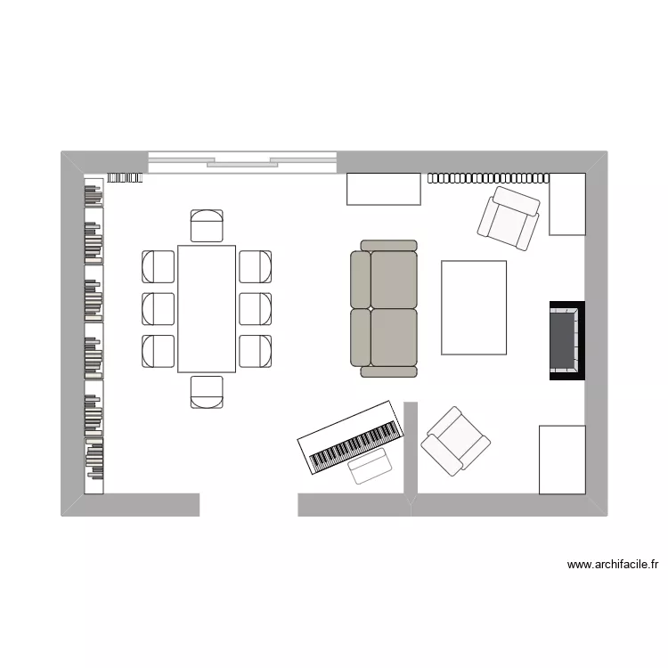 salon villers. Plan de salon villers. Plan de