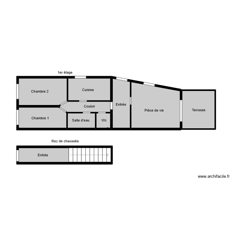 Astoul base. Plan de 9  et 31 m²