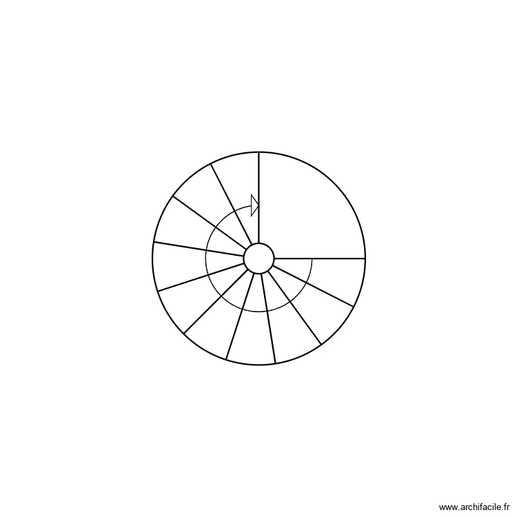 ETAGE. Plan de 