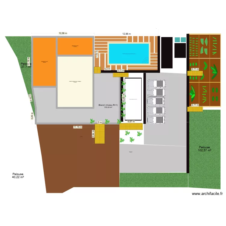 plan terrain chalet aménagment. Plan de 4 et 246 m² plan terrain chalet aménagment. Plan de 4 et 246 m²