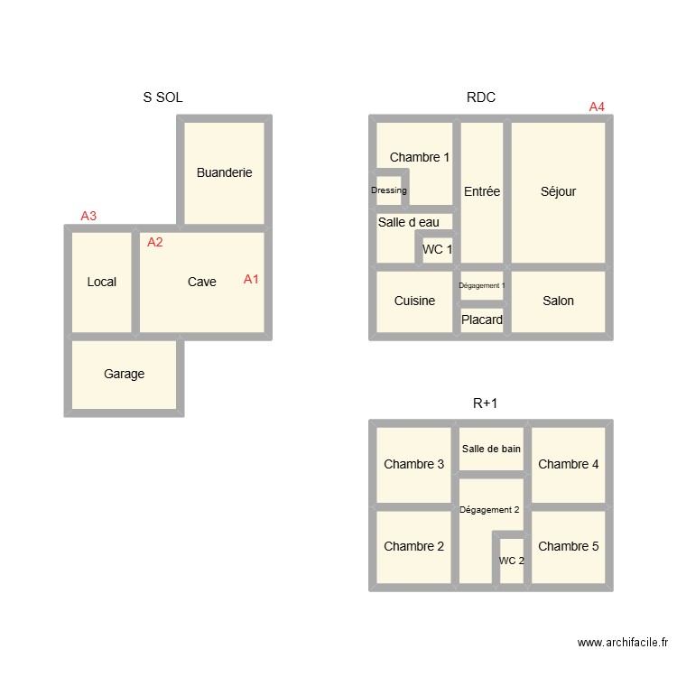 2508 BESSET. Plan de 21 pièces et 24 m2