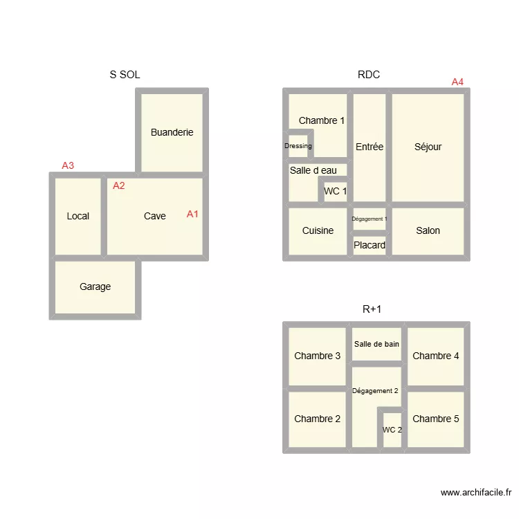 2508 BESSET. Plan de 