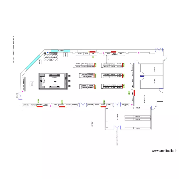 LORIENT ELECT. Plan de 