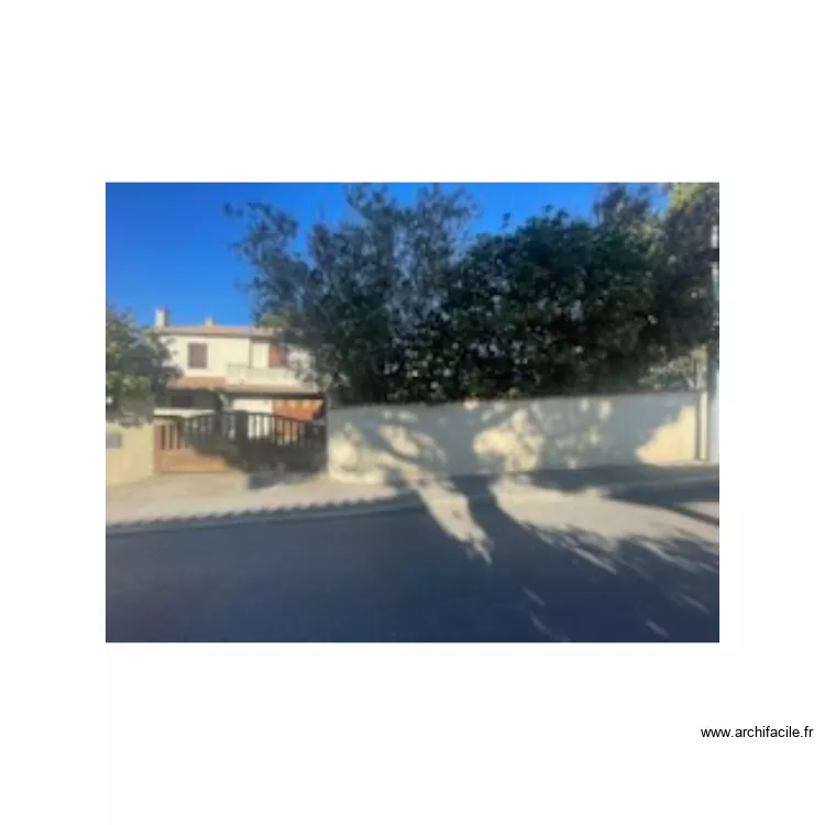cloture avant travaux. Plan de 