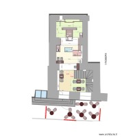 Projet Rénovation - Niveau 1 + petite terrasse