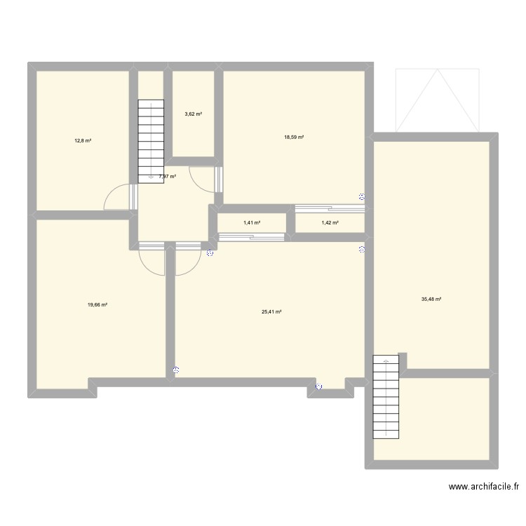 Plan électrique. Plan de 16 pièces et 272 m2