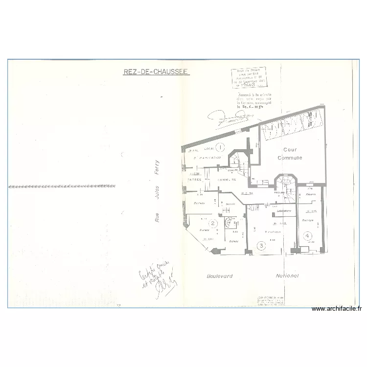 Garenne Colombes . Plan de Garenne Colombes . Plan de