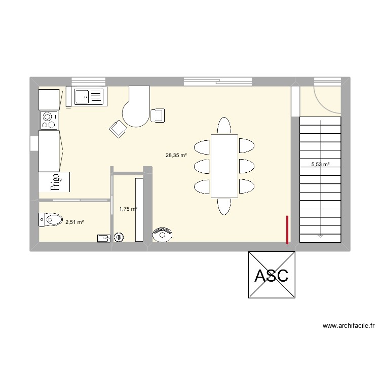 Marsanne brun. Plan de 0 pièce et 0 m2