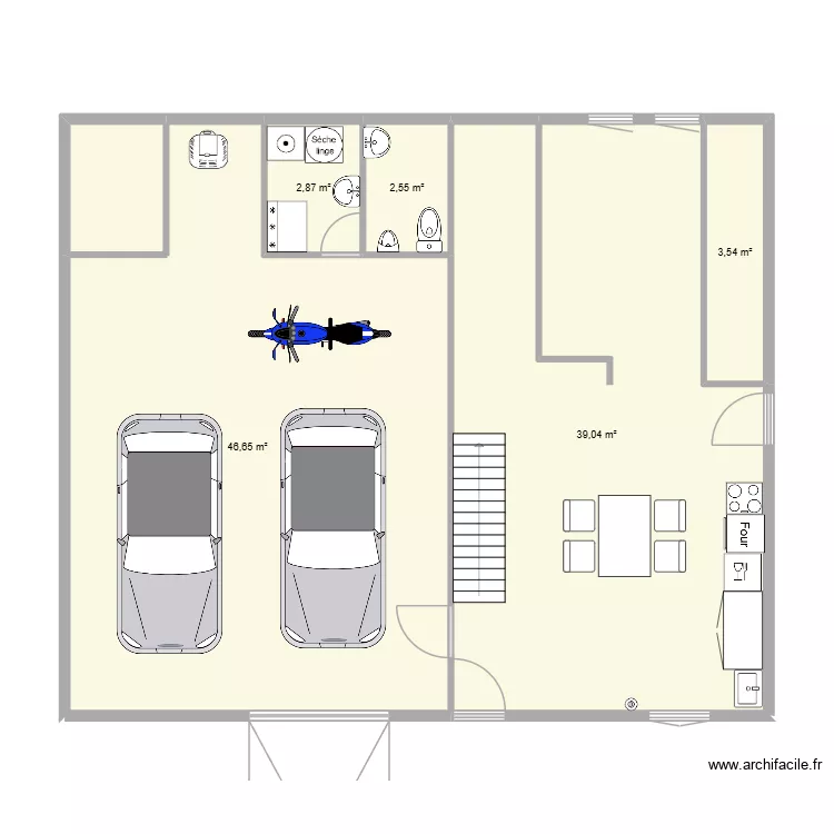 romain 2. Plan de 5 et 95 m² romain 2. Plan de 5 et 95 m²