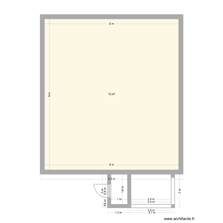 abri piscine. Plan de 0 pièce et 0 m2