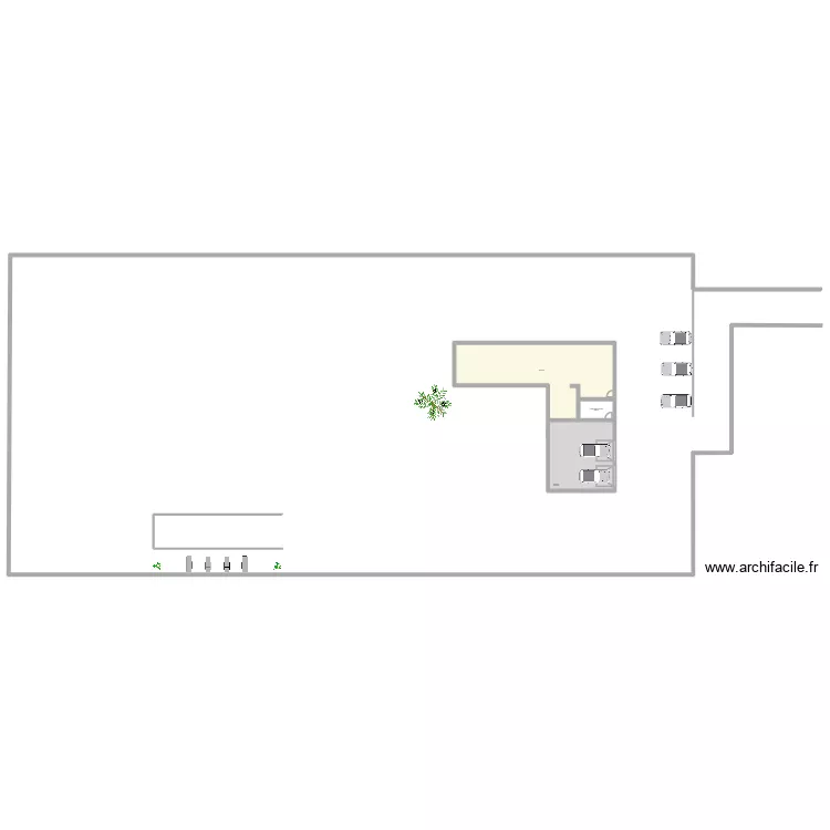PROJET J&F 2. Plan de 3  et 176 m²