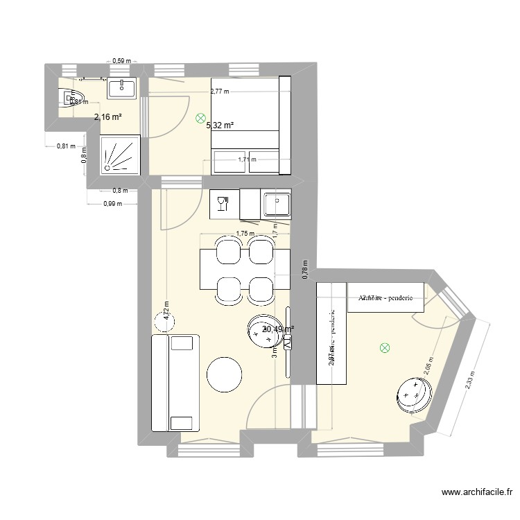 19 JJR. Plan de 0 pièce et 0 m2