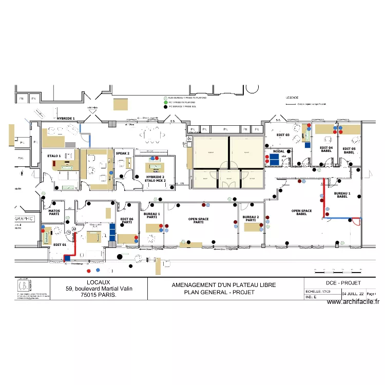 VALIN BEYROUTH 2. Plan de VALIN BEYROUTH 2. Plan de
