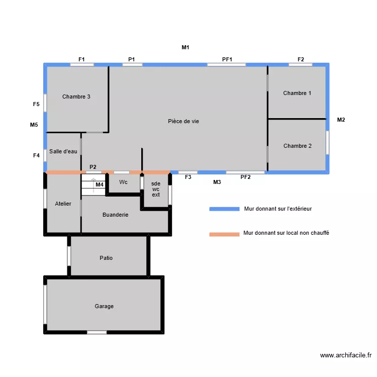 Culleron dpe. Plan de 11  et 50 m²