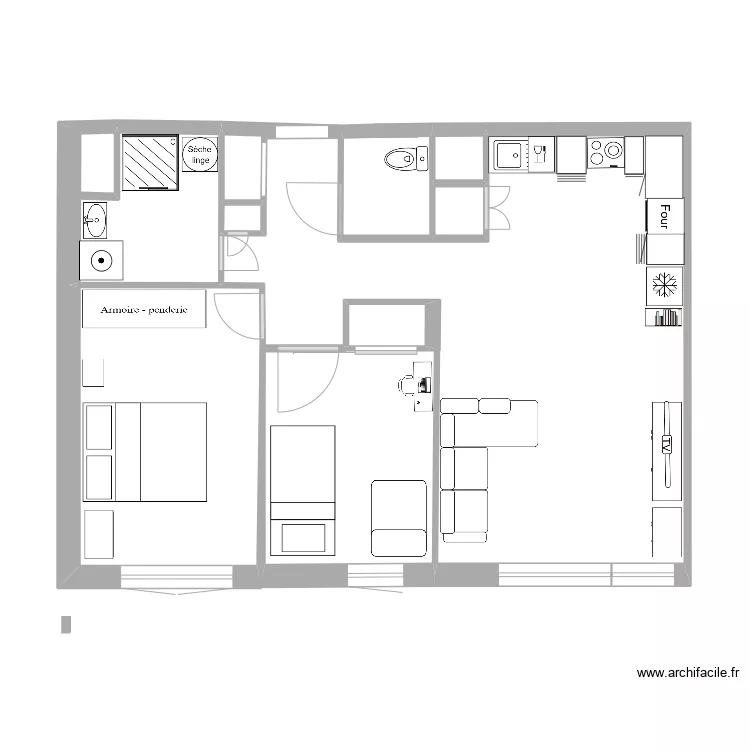 CUISINE 4. Plan de 0 pièce et 0 m2