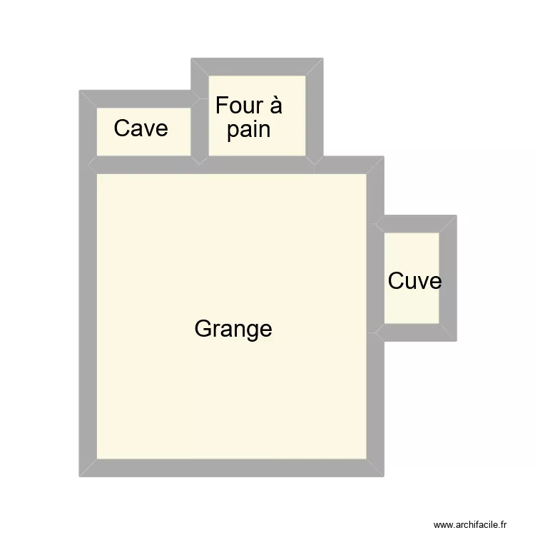 hubert grange. Plan de 4 Pièces et 21 m² hubert grange. Plan de 4 Pièces et 21 m²
