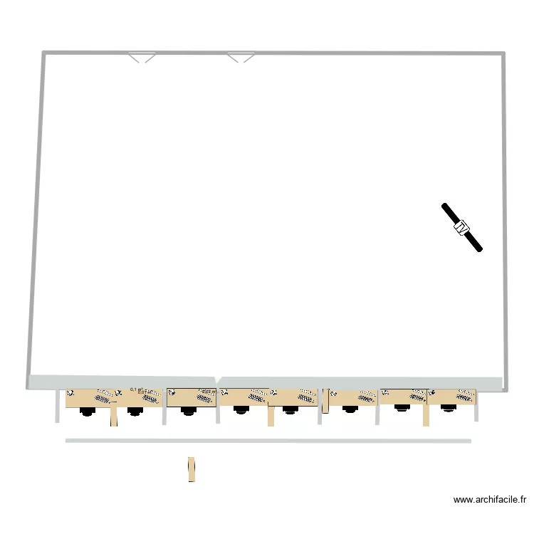 Plan soirée. Plan de 3 et 0 m² Plan soirée. Plan de 3 et 0 m²