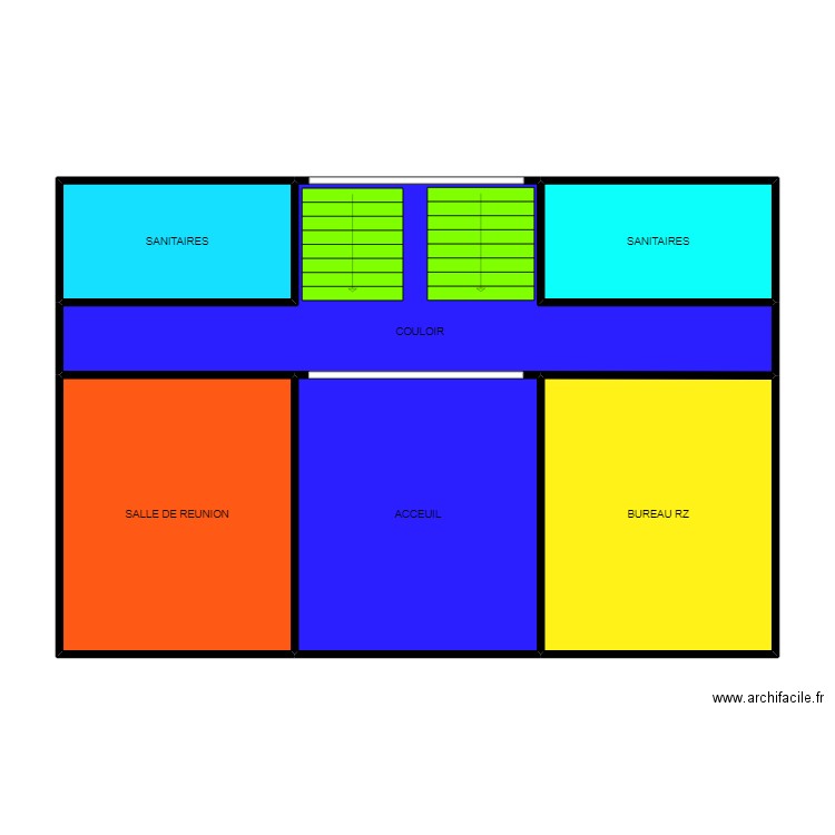 METUBEL RDC. Plan de 0 pièce et 0 m2