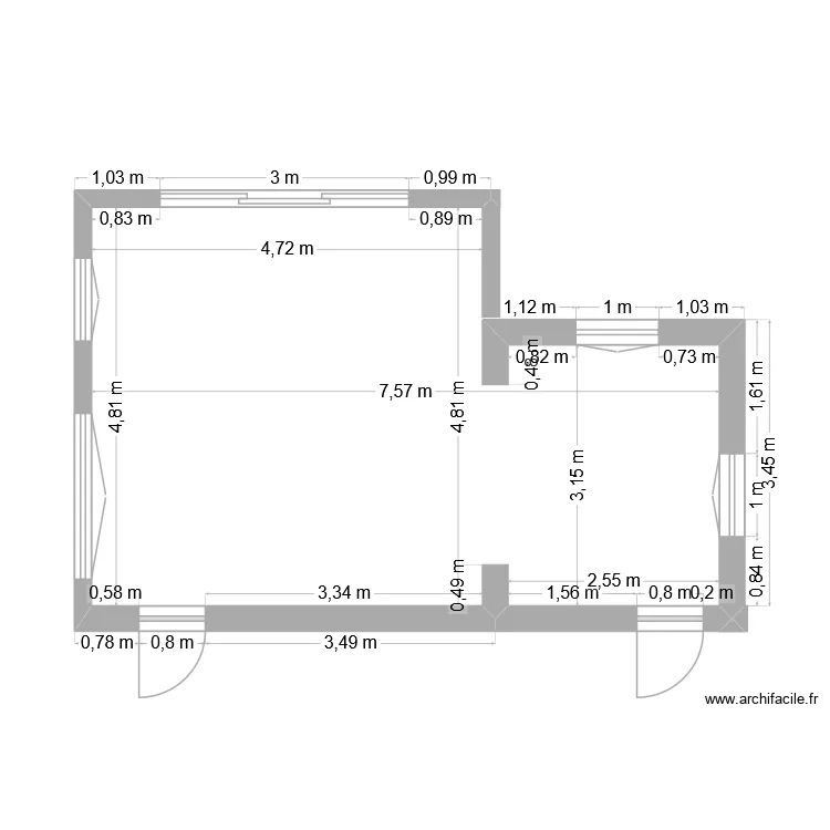 plan extension cote. Plan de plan extension cote. Plan de
