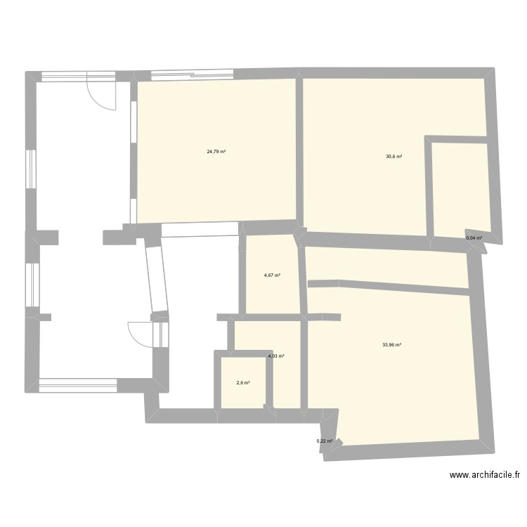 Ange 12. Plan de 8 pièces et 101 m2